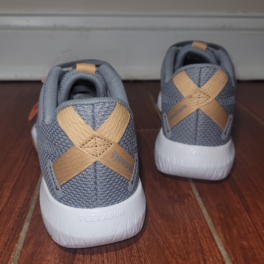 Reebok Flexagon 2.0 - Cold Grey 4 Cold Grey 6 White Men's 9 - NWB